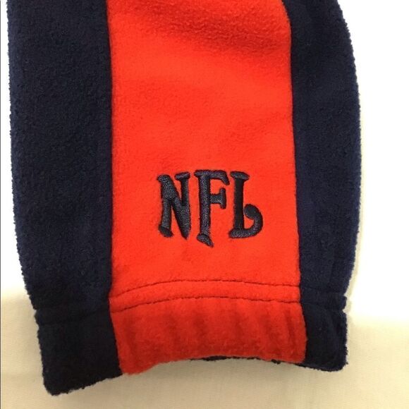 NFL New England Patriots Quarter Zip Fleece Pullover Jacket Good Condition - Picture 7 of 12